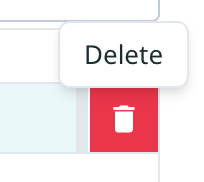 Deleting a policy configuration