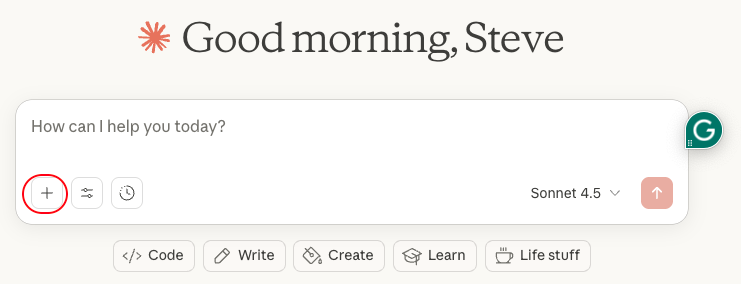 Claude AI Assistant Click